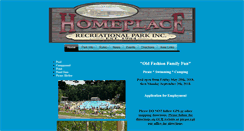 Desktop Screenshot of homeplacepark.com